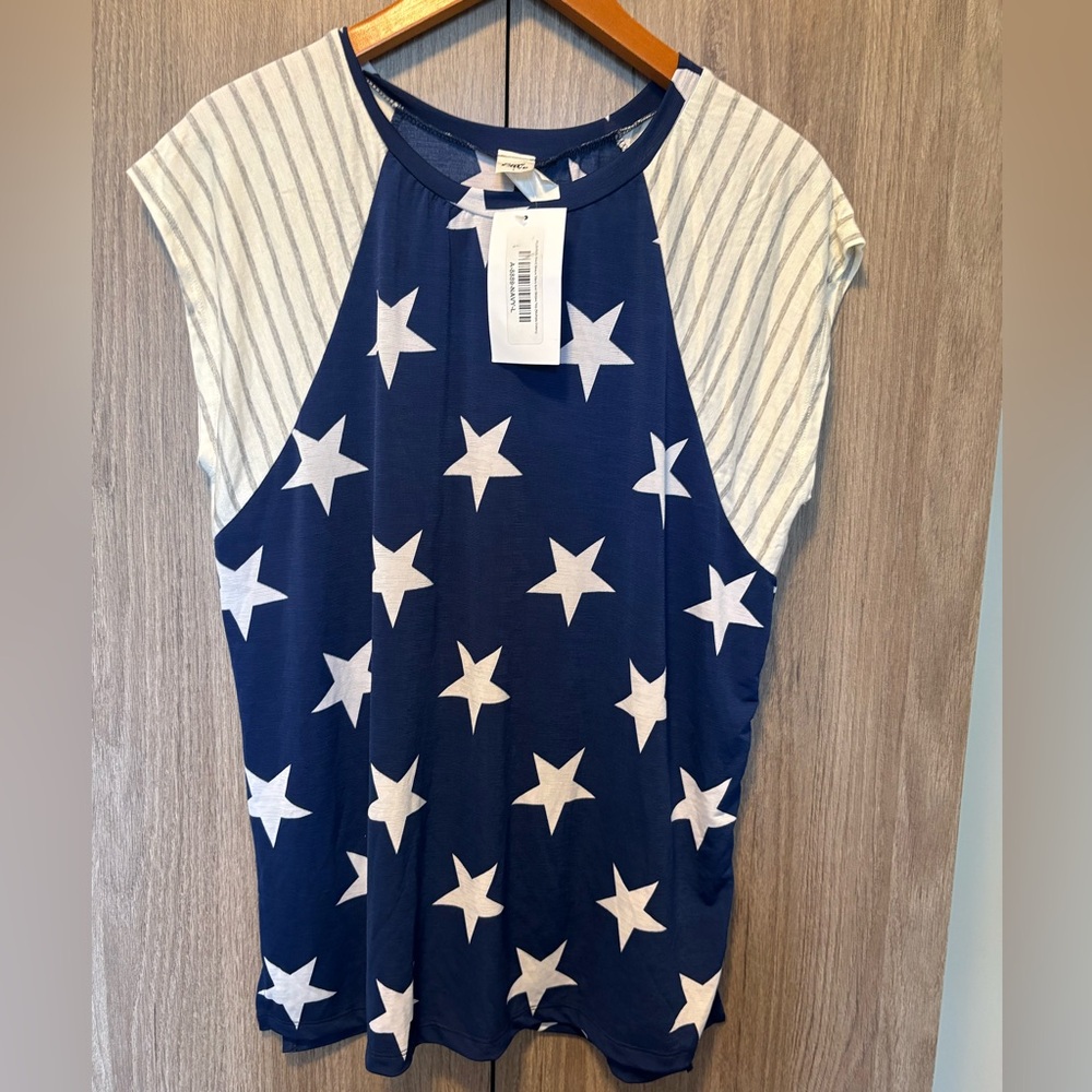 Sew in Love Stars and Stripes shirt